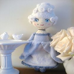 Amigurumi Knit Marie Antoinette Doll Pattern Digital Download