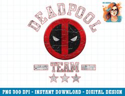 Marvel Deadpool Team Three Stars Graphic png, sublimation png, sublimation.pngMarvel Deadpool Team Three Stars Graphic p
