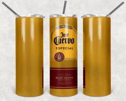 Jose Cuervo Gold Bottle Tumbler Png, Jose Cuervo Gold Bottle 20oz Skinny Tumbler Sublimation Designs, Drinks Tumbler Png