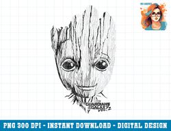 Marvel Guardians Vol. 2 Groot Lines Face Graphic png, sublimation C1 png, sublimation.pngMarvel Guardians Vol. 2 Groot L