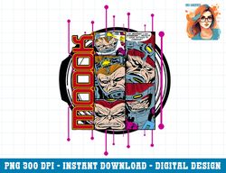Marvel MODOK Retro Comic Collage Digital Profile png, sublimation png, sublimation.pngMarvel MODOK Retro Comic Collage D