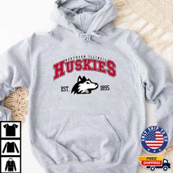Northern Illinois Huskies Est. Crewneck, Northern Illinois Shirt, NCAA Sweater, NCAA Hoodies, Unisex T Shirt
