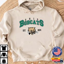 Ohio Bobcats Est. Crewneck, Ohio Bobcats Shirt, NCAA Sweater, Ohio Bobcats Hoodies, Unisex T Shirt