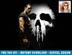 Marvel The Punisher Grungy Skull Profile Graphic png, sublimation png, sublimation.pngMarvel The Punisher Grungy Skull P
