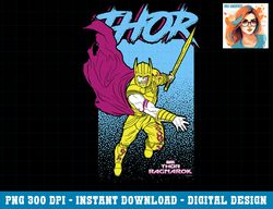 Marvel Thor Ragnarok Neon Color Pop Retro Graphic png, sublimation png, sublimation.pngMarvel Thor Ragnarok Neon Color P