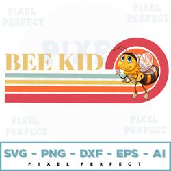 Bee Kind Retro Bees Svg