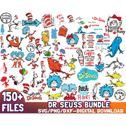 150 Files Dr Seuss Bundle SVG