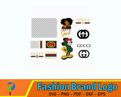 Gucci Fashion Svg, Gucci Logo svg, Mickey Gucci Style, Logo Bundle Png, Sports Logo Instant Download,Fashion brand logo