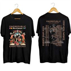OneRepublic 2023 Europe Tour Shirt, OneRepublic Band Fan Shirt, OneRepublic 2023 Concert For Fan, OneRepublic Rock Band