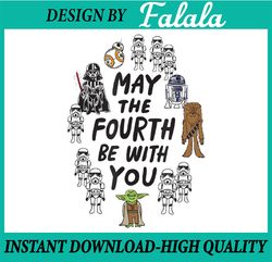 Amazon Essentials Star Wars May the Fourth Be With You Doodle Characters Png, Space Travel Png, Science Fiction Png