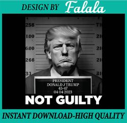 Trump Not Guilty Mug Trump I Stand With Trump Png, Trump Not Guilty Png, Donald Trump Png, Digital Download