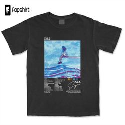 SZA – SOS Album Track List T-shirt , Sweatshirt, Sza – Good Days, Sza Merch, SOS Tour 2023, Kill Bill.
