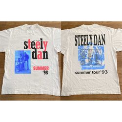 The Returned of 1993 Steely Dan Summer Tour '93 T-Shirt, 90s Steely Dan Summer Tour Shirt, Steely Dan Rock Band Graphic
