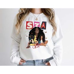 Sza Merch 2023 Shirt| SZA SOS Tour T-shirt| SOSTour Columbus Sweater for womens |  Sza North American Tour Merch| SOS To
