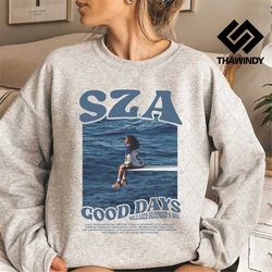 Retro SZA Sweatshirt, Good Days Graphic Tee, , Kill Bill Sweater