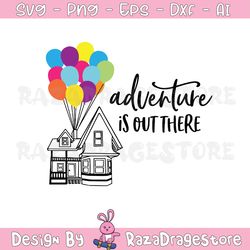 up svg, adventure house svg, cut file for cricut, clipart, adventure house svg, balloon house svg, svg,png, eps, digital