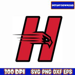 Hartford Hawks logo svg, n-c-aa svg, College Football, College basketball, Logo bundle, Instant Download