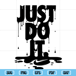 Just Do It Dripping Sports Brands Logo Svg, Png Bundle, High Quality Sports Brands Logo Clipart Svg, Png