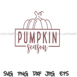 Pumpkin Season SVG, Pumpkin Season PNG, Halloween Svg, Halloween Png Cut File, Halloween Cricut Svg, Spooky Season Svg