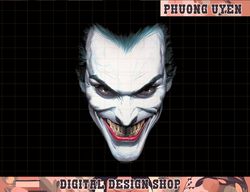 Batman Joker Portrait T Shirt  png, sublimate