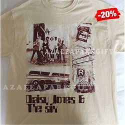 Vintage Daisy Jones The Six Band Tee, Book Lover Gift, gift for her, for him