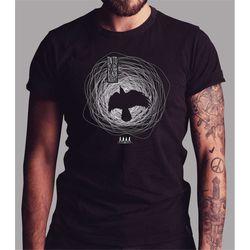 The Beatles 'Blackbird' inspired T-Shirt design | Band T-Shirt | Short Sleeve Unisex