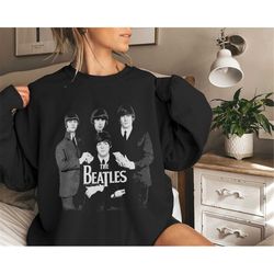 Vintage Beatles Members Sweatshirt, 70s Rock Band Shirt, Rock and Roll Shirt, Retro 70s T-Shirt, Rock Band Shirt, Rock M