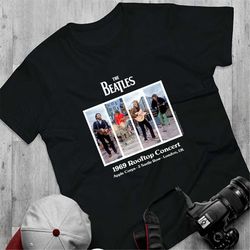 The Beatles T-Shirt, The Beatles Vintage Shirt, Rooftop Concert 1969 T-Shirt, Beatles T-shirt, Rock and Roll Shirt, Retr