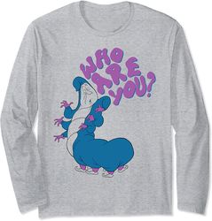 Disney Alice In Wonderland Caterpillar Who Are You Long Sleeve