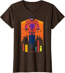 Disney Big Hero 6 Baymax and Hiro Fly Graphic T-Shirt