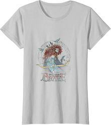 Disney Brave Merida Water Color Sketch Graphic T-Shirt