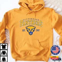 Pittsburgh Panthers Est. Crewneck, Pittsburgh Panthers Shirt, NCAA Sweater, Pittsburgh Panthers Hoodies, Unisex T Shirt