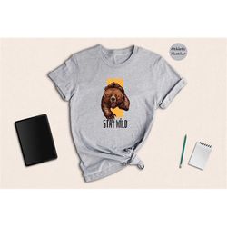 Bear Stay Wild Shirt, Travel Adventure Wild Gift, Nature Lover Shirt, Camping Shirt, Vacation Tee, Mountain Bear Shirt