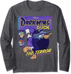 Disney Darkwing Duck Comic Cover Long Sleeve