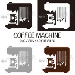 Coffee Machine SVG | Coffee Machine PNG