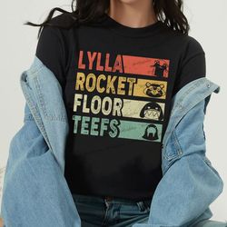 Lylla Teefs Floor Rocket shirt, Guardians of The Galaxy Vol.3 shirt, Rocket Raccoon and Friends Shirt, Marvel Movie Tee