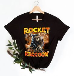 Rocket Raccoon Shirt, Guardians of the Galaxy Shirt, Avengers Movie Shirt, Shirt Gift for Marvel Fans, Marvel Movie Tee