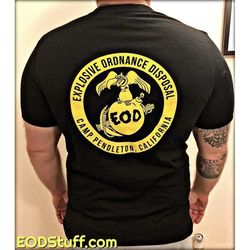 America's EOD Company, Camp Pendleton, California T Shirt   USMC Shirts
