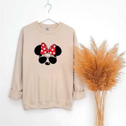 Vintage Minnie Sweater | Disney Crewneck Sweatshirt | Disney Trips Sweatshirt | Disneyland Shirt | Family Disney Shirt |