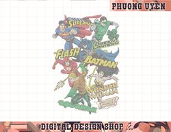 Justice League Justice Collage  png, sublimate