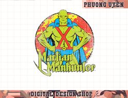 Justice League Martian Manhunter Circle  png, sublimate