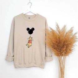 Winnie The Pooh Sweatshirt | Winnie Pooh Balloon Sweatshirt | Mickey Ears Shirt | Winnie Pooh | Disney Pooh Shirt | Walt