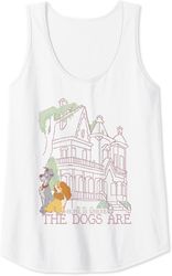 Disney Lady And The Tramp Home Is Where The Dogs Are Tank Top