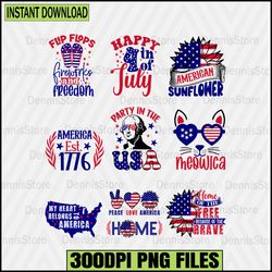 4th of July PNG Bundle, 4th July PNG,Juneteenth PNG Bundle, Juneteenth Sublimation Png, Black History Png, Juneteenth Is