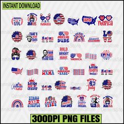Big 4th of July Png Bundle, 4th of July Png,Retro 4th July Png Bundle,Freedom Png Bundle, Red White Blue Png,Independenc