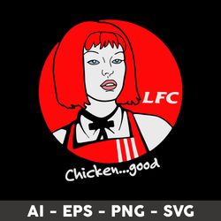 Best Chicken Good LFC Svg, Chicken Svg, LFC Svg, Animal Svg, Girl Svg - Digital File