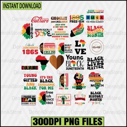 Black History Month Png, Juneteenth Png,Juneteenth PNG, Juneteenth PNG, Black History PNG, 4th Of July Png Bundle, Freed