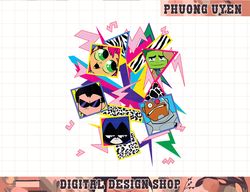 Kids DC Comics Teen Titans Go  Group Shot Funky Portraits  png, sublimate