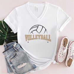 custom volleyball shirt - cute athlete gift - volleyball gifts - volleyball player gift for volleyball player shirt - ga