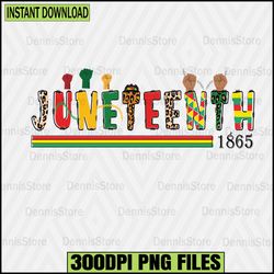 Juneteenth Png, Juneteenth PNG, Black History PNG, Black woman Gifts Png, Since 1865 Png, 4th Of July Png Bundle, Freedo